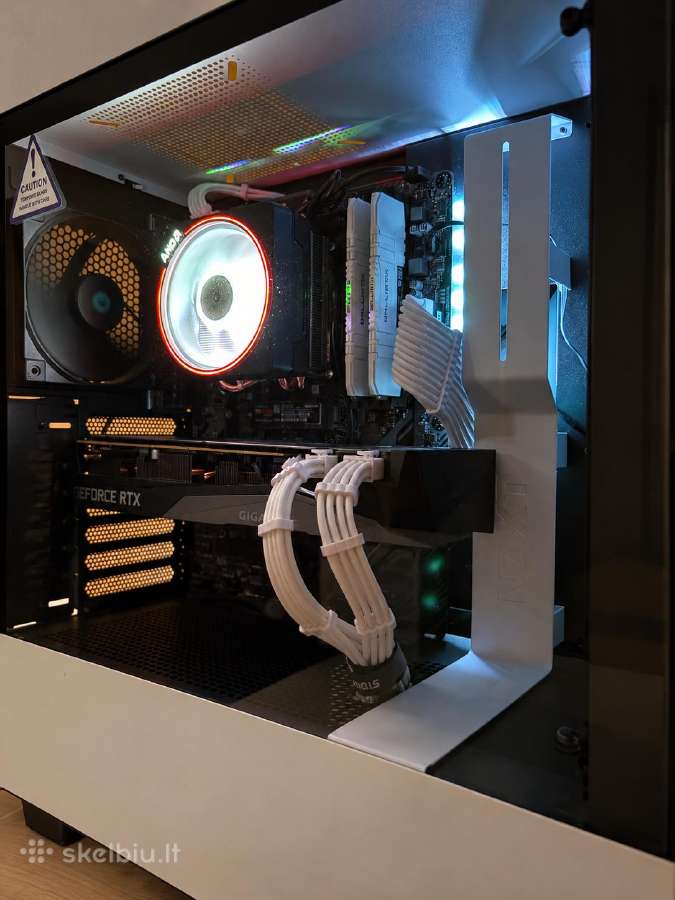 Ryzen 7/ Rtx 3060 ti žaidimų kompiuteris - nuotraukos Nr. 2