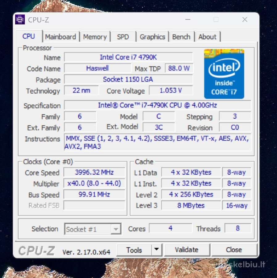 Intel Core i7-4790k - nuotraukos Nr. 3