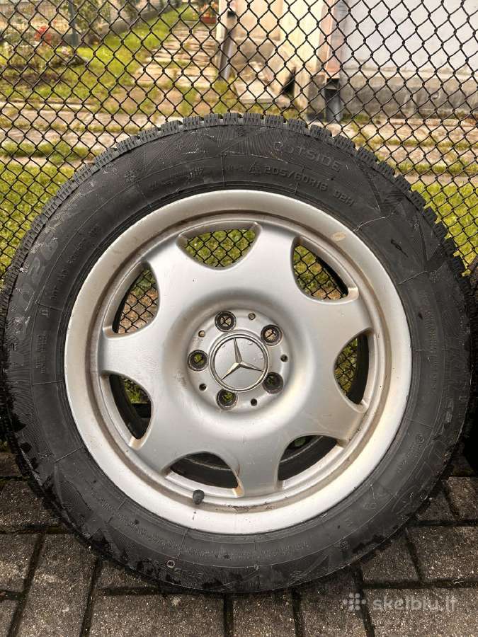 Mercedes-benz R16 žieminių ratų komplektas - nuotraukos Nr. 3