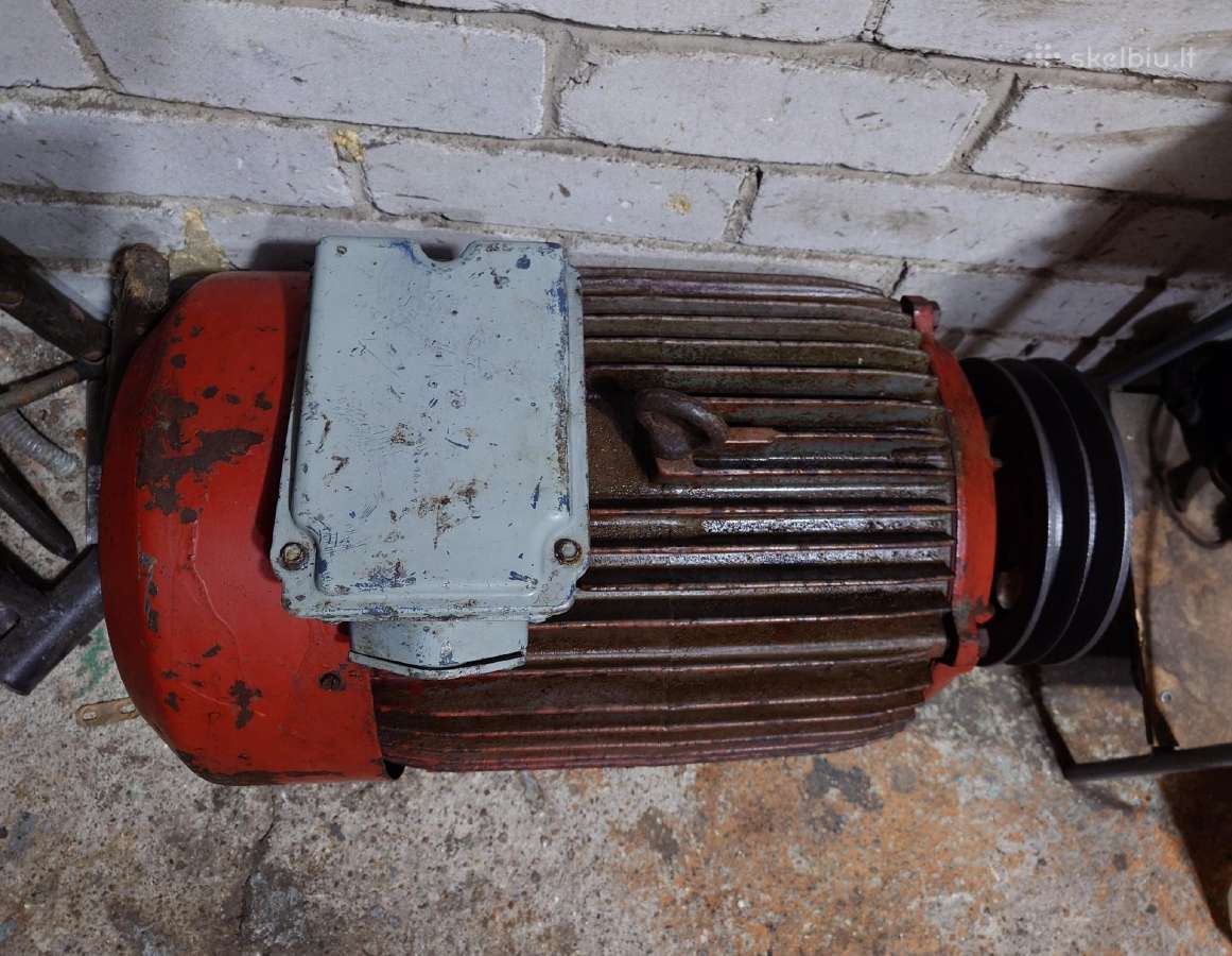 Trifazis elektros variklis 15 kw 975 aps - nuotraukos Nr. 2