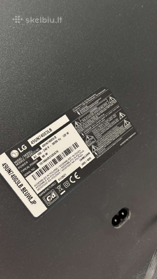 LG 49 smart TV - nuotraukos Nr. 2