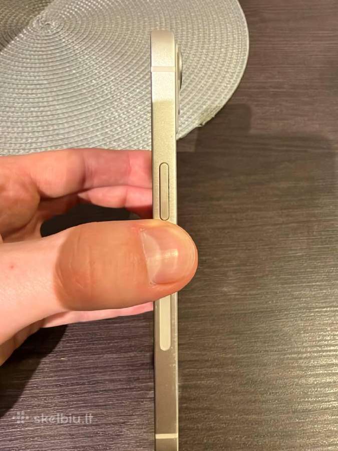 iPhone 13 128gb Starlight / White - nuotraukos Nr. 6