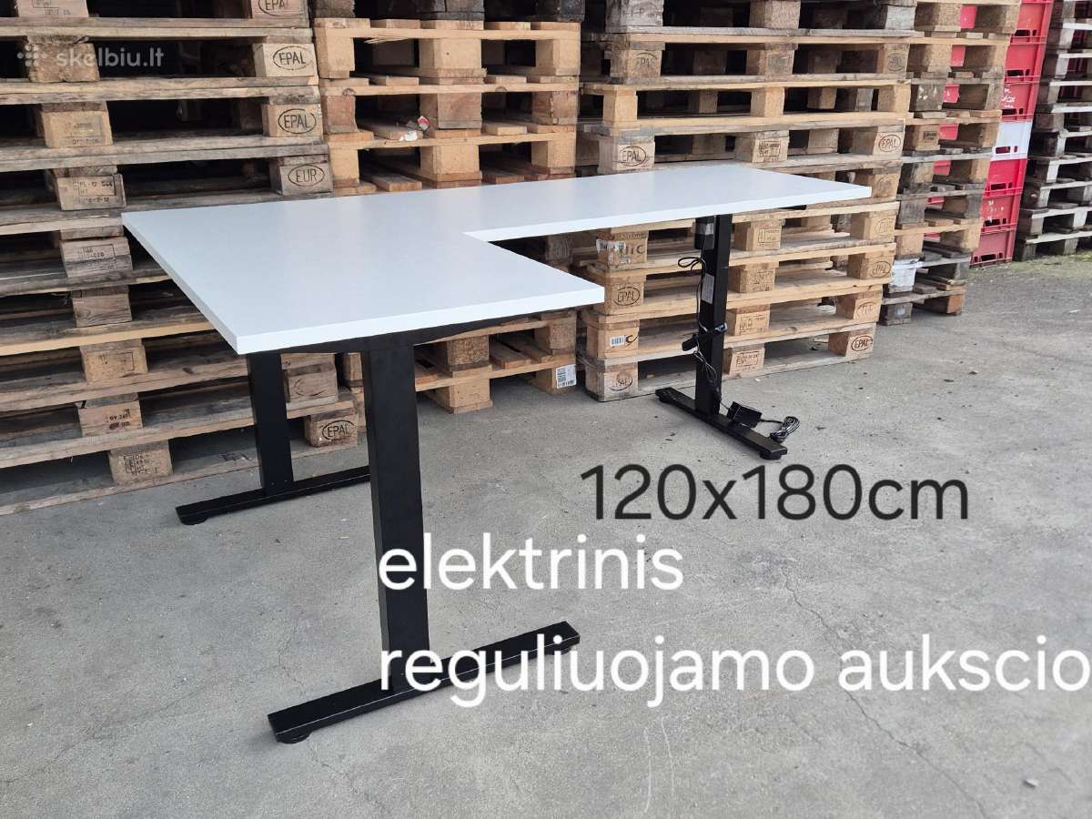 Elektrinis stalas kampinis stalo kojos - nuotraukos Nr. 2
