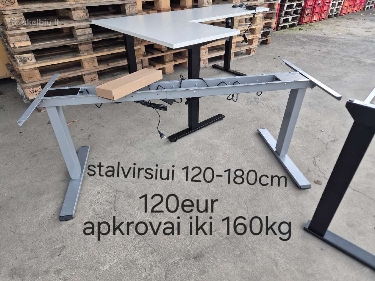 Elektrinis stalas kampinis stalo kojos - nuotraukos Nr. 3