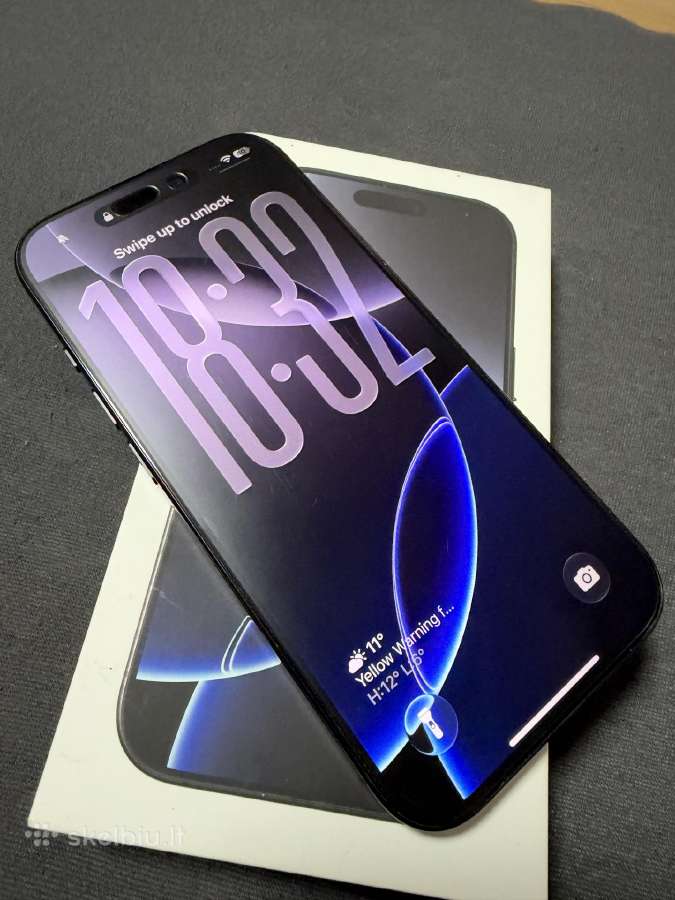 iPhone 16 pro 256 GB. - nuotraukos Nr. 2