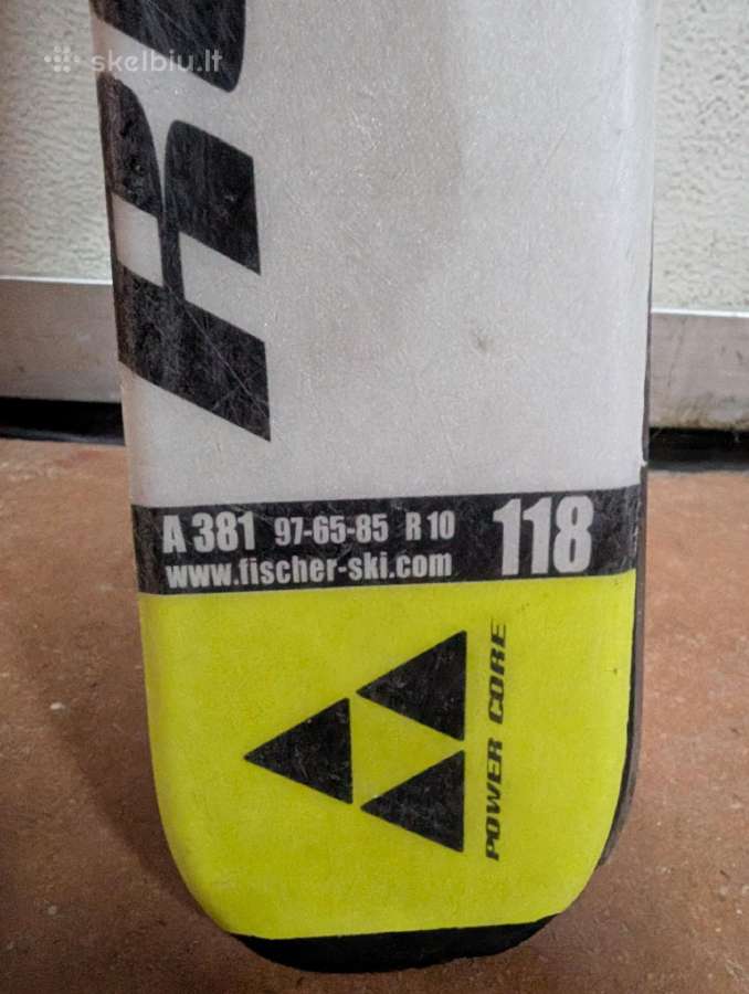 Vaikiškos kalnų slidės 118cm - nuotraukos Nr. 3