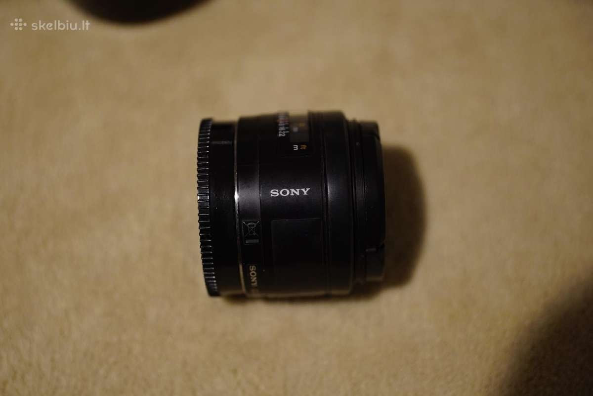 Sony 50mm f/1.4 (a-mount / Sony Alpha) - nuotraukos Nr. 2