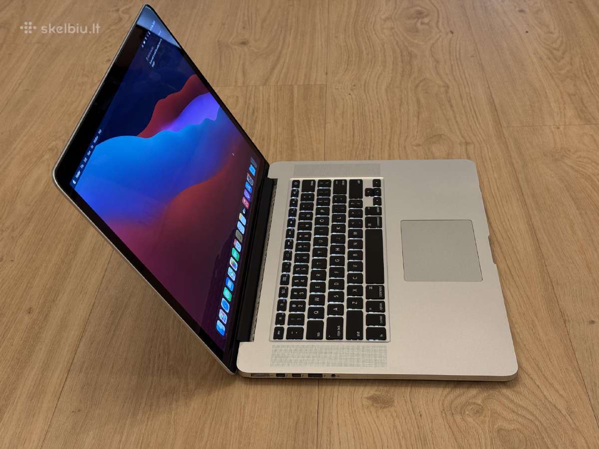 MacBook Pro 15 16gb 512gb SSD - nuotraukos Nr. 3