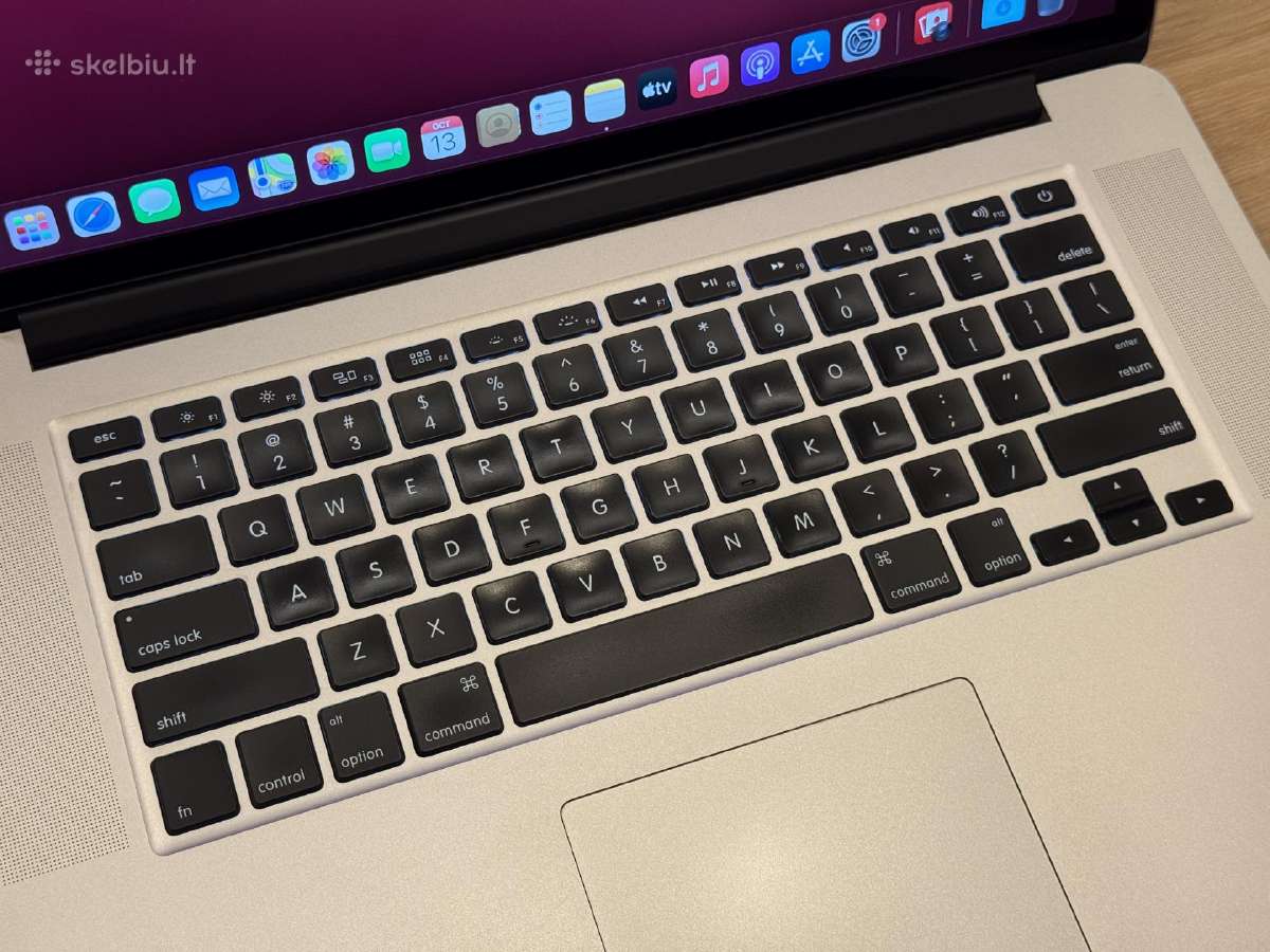MacBook Pro 15 16gb 512gb SSD - nuotraukos Nr. 5