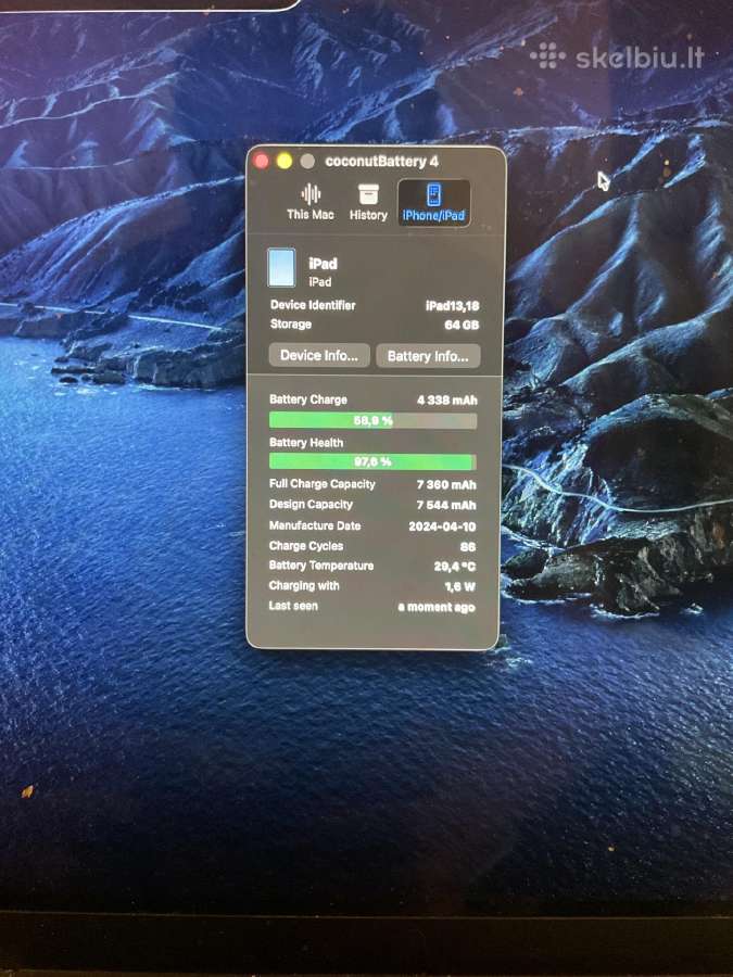 Apple iPad 2022 10.9" - nuotraukos Nr. 13