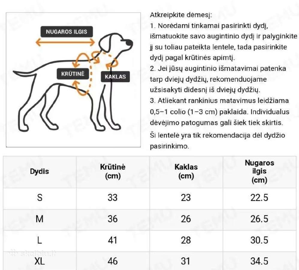 Liemenė su petnešomis šuniukui - nuotraukos Nr. 3