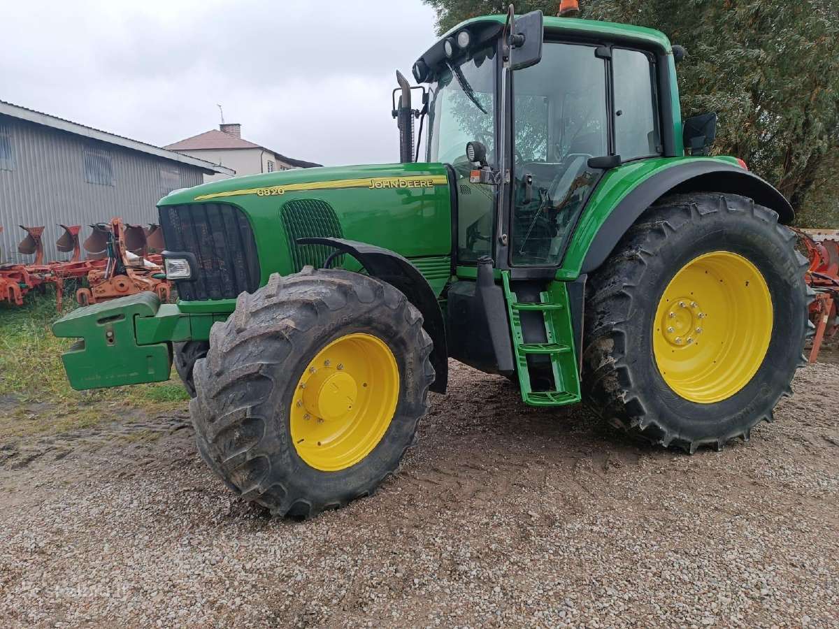 Traktorius john deere 6820 puikios bukles - nuotraukos Nr. 2