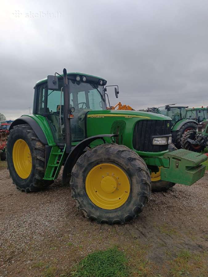 Traktorius john deere 6820 puikios bukles - nuotraukos Nr. 4