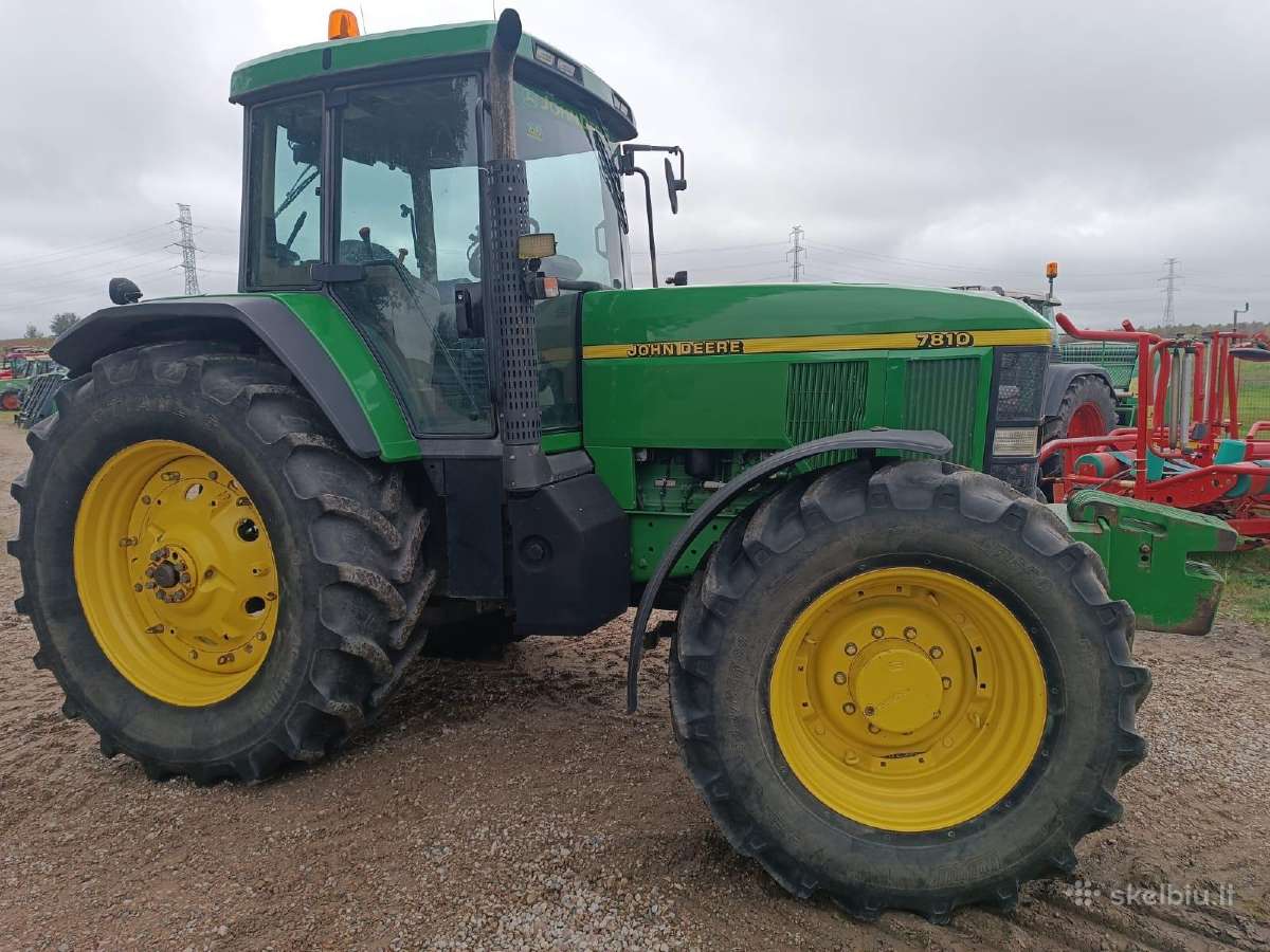 Traktorius john deere 7810 puikios bukles - nuotraukos Nr. 5