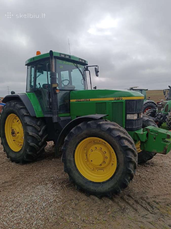 Traktorius john deere 7810 puikios bukles - nuotraukos Nr. 6