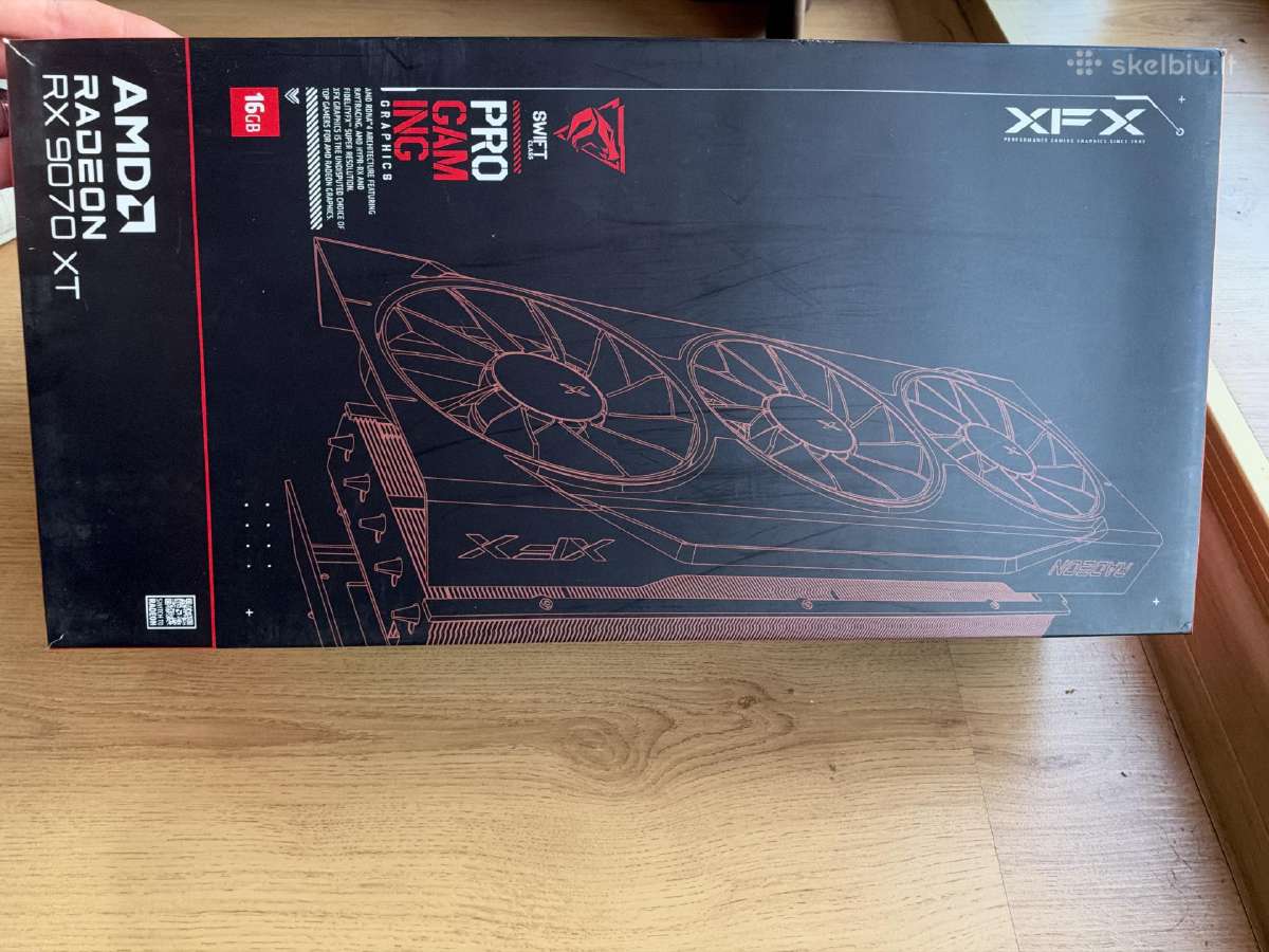 Xfx Radeon Rx 9070 XT - nuotraukos Nr. 2