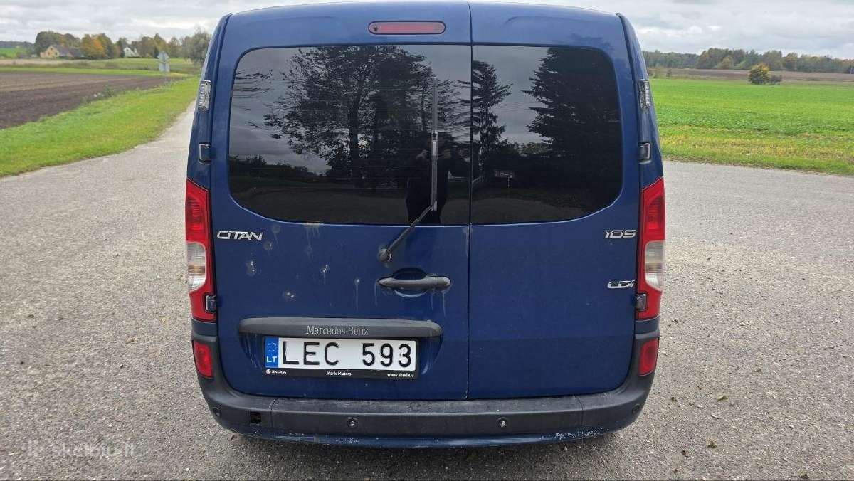 Parduodu Mercedes Benz Citan 1,5 Cdi - nuotraukos Nr. 9