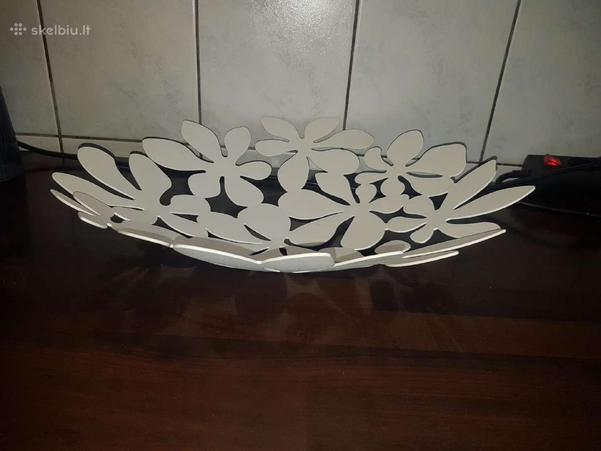 Vintažinė Ikea Monikos Milder vaisių vaza, 1999 m - nuotraukos Nr. 4