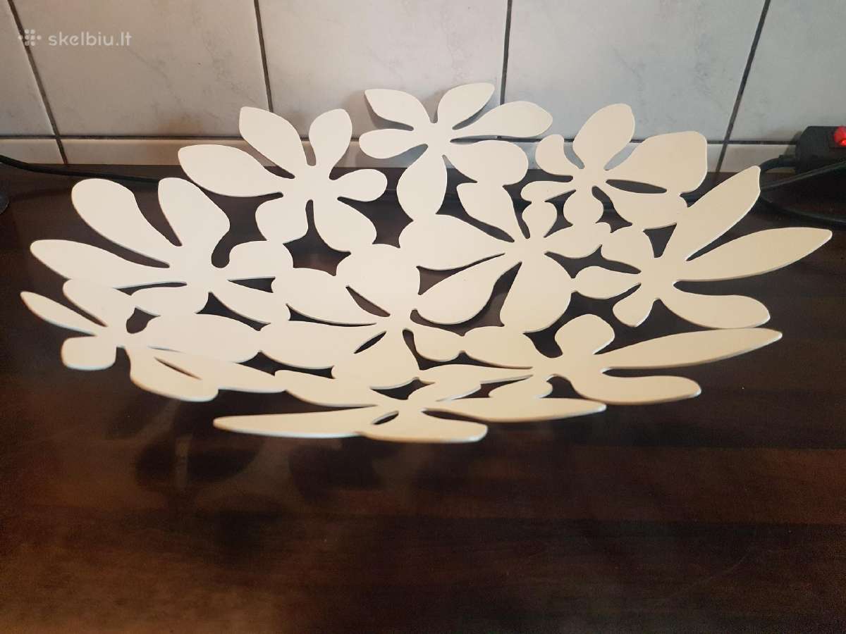 Vintažinė Ikea Monikos Milder vaisių vaza, 1999 m - nuotraukos Nr. 7