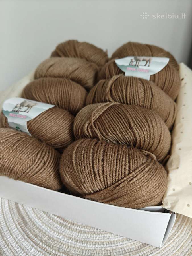 100 % merino vilnos siūlus gražios kupranugario sp - nuotraukos Nr. 2