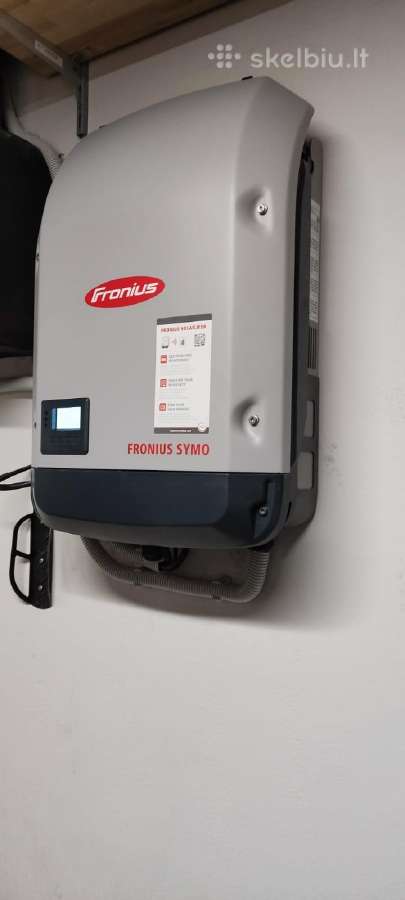 Fronius Symo 7.0 saulės elektrinės inverterteris - nuotraukos Nr. 2