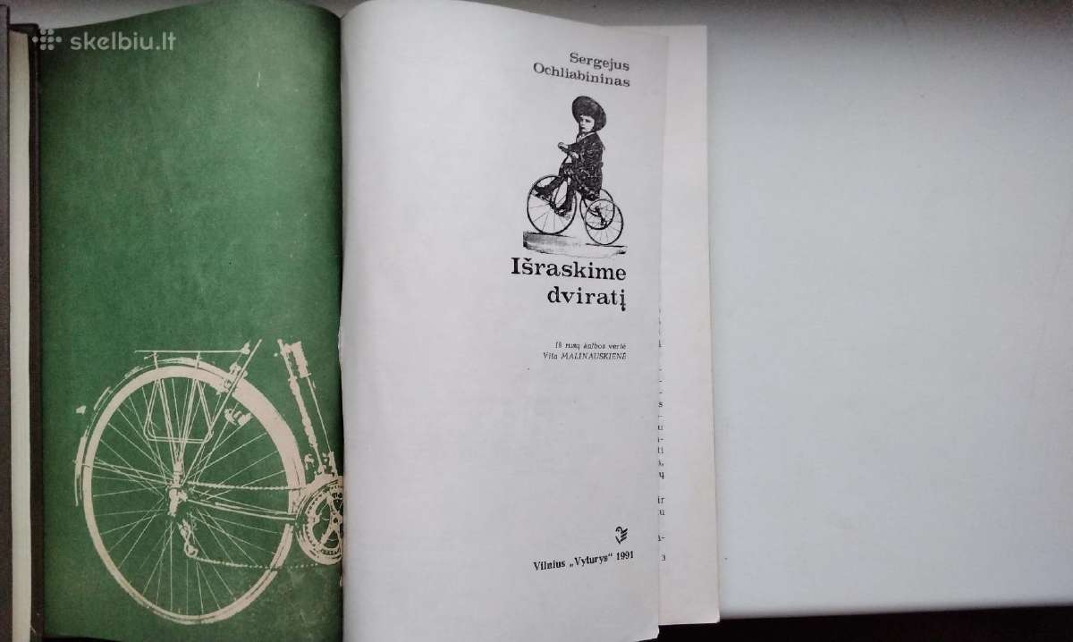 Išraskime dviratį. 1991 m. leid - nuotraukos Nr. 2