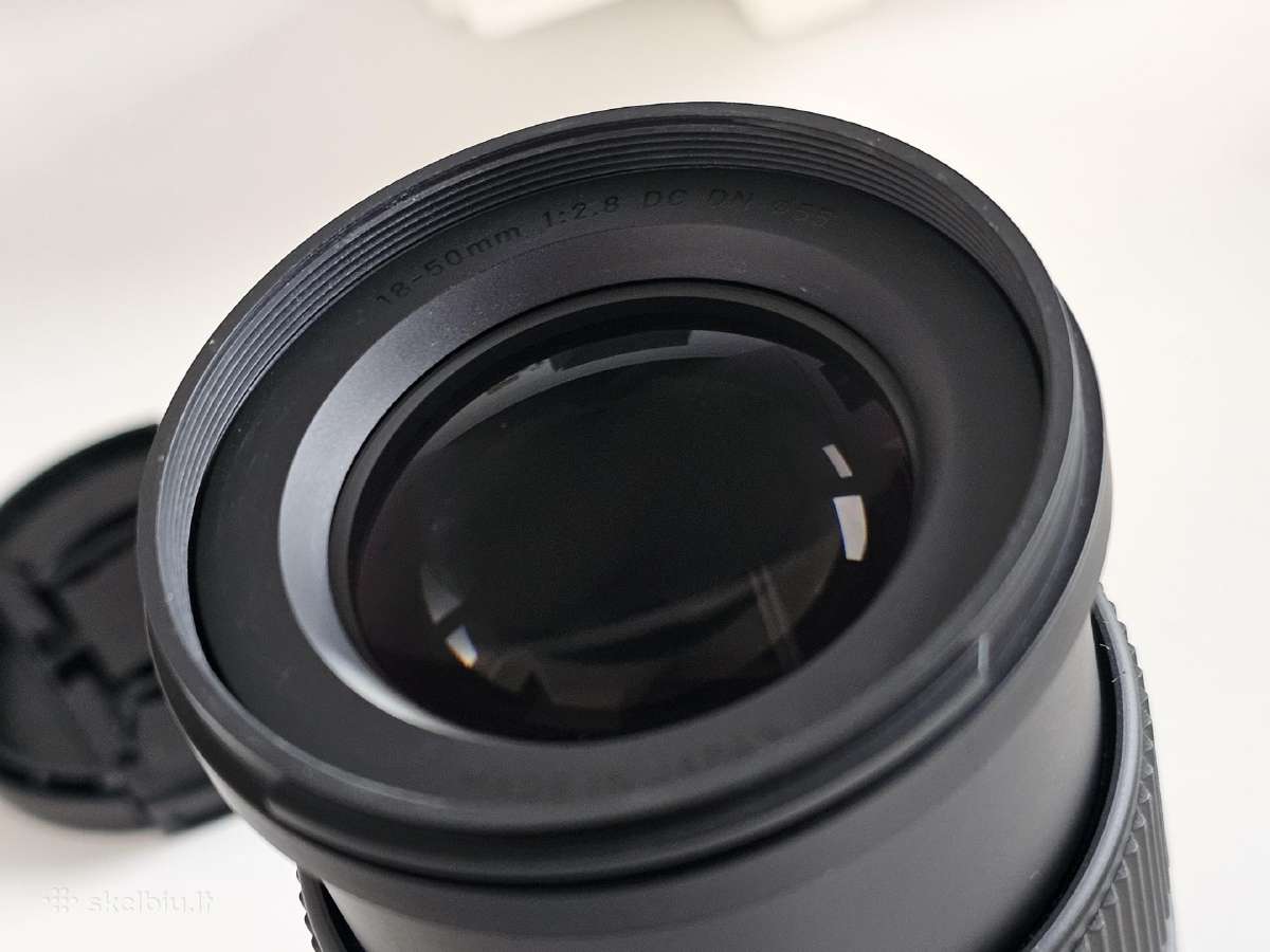 Sigma 18-50mm F2.8 Dc Dn Contemporary Fuji sistem - nuotraukos Nr. 2