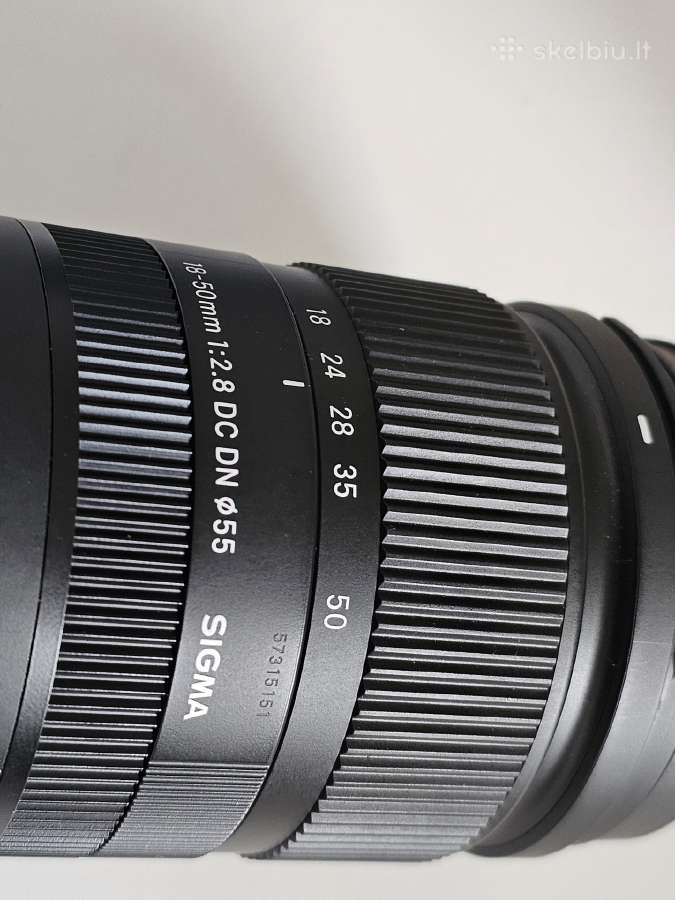 Sigma 18-50mm F2.8 Dc Dn Contemporary Fuji sistem - nuotraukos Nr. 4