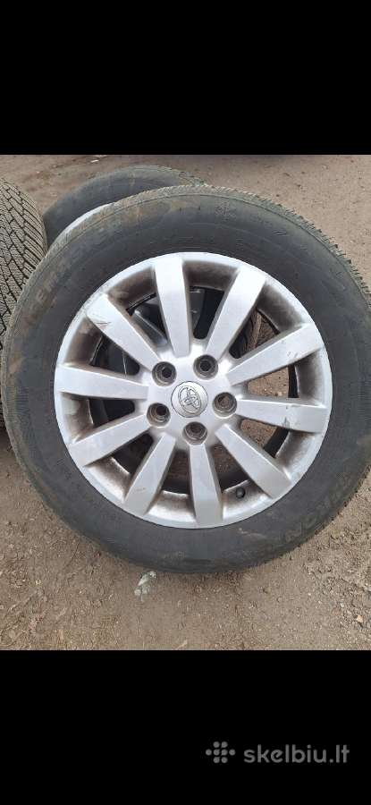 Toyotos ratai tvarkingi 205 60 R16 - nuotraukos Nr. 2