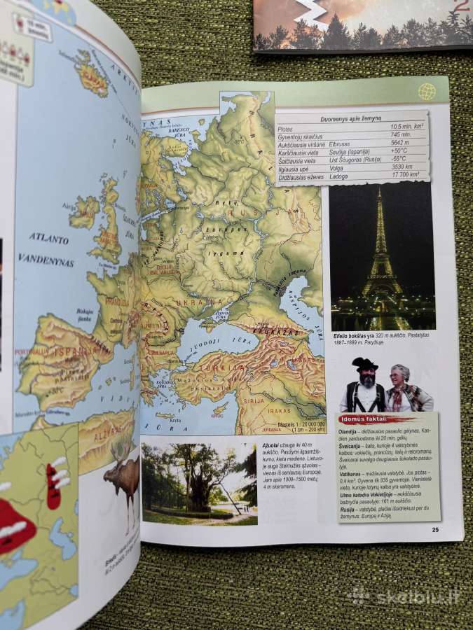 Žemė 6, geografijos atlasas 6 kl - nuotraukos Nr. 2