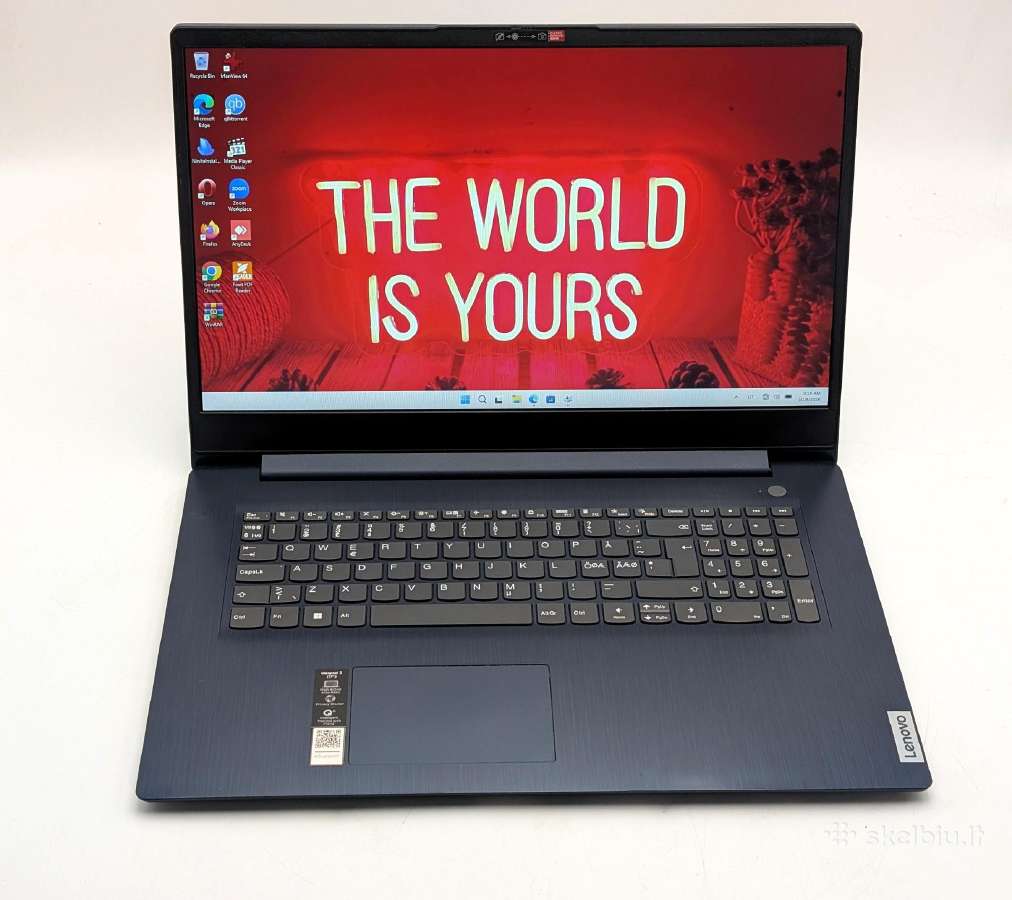 Lenovo Ideapad 3 17alc6 Ryzen 5/12gb/128gb 17.3 - nuotraukos Nr. 3