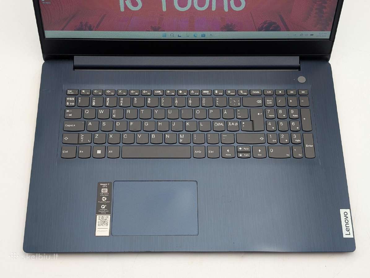 Lenovo Ideapad 3 17alc6 Ryzen 5/12gb/128gb 17.3 - nuotraukos Nr. 4