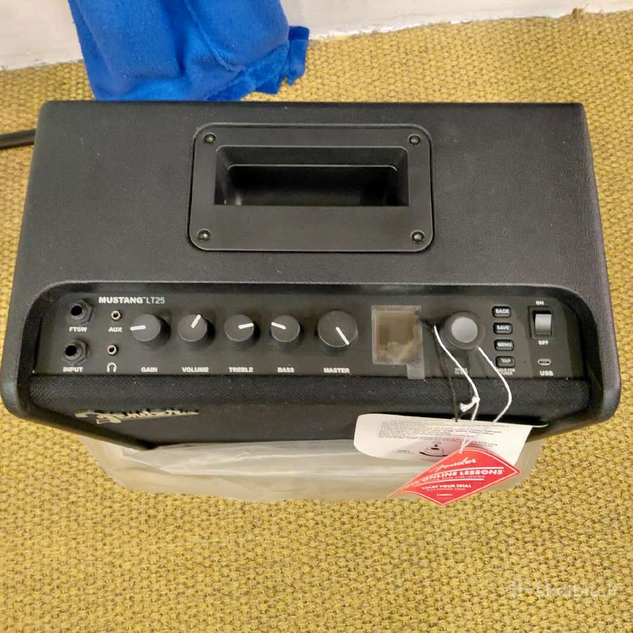 Fender Mustang Lt25 elektrinės gitaros stiprintuva - nuotraukos Nr. 2