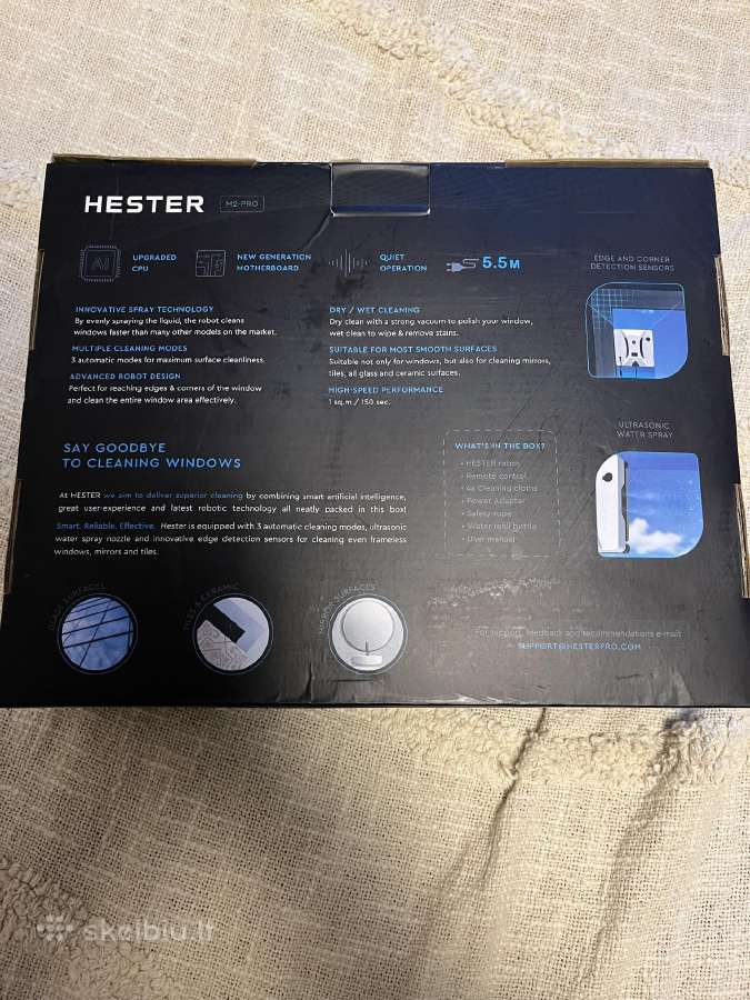 Langų robotas hester M2-pro - nuotraukos Nr. 3