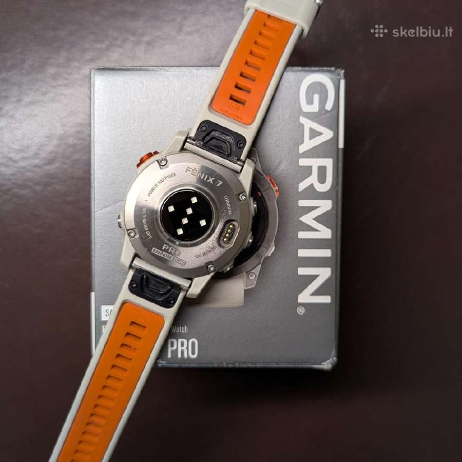 Garmin Fenix 7 Pro Sapphire Solar 47mm Titanium - nuotraukos Nr. 2