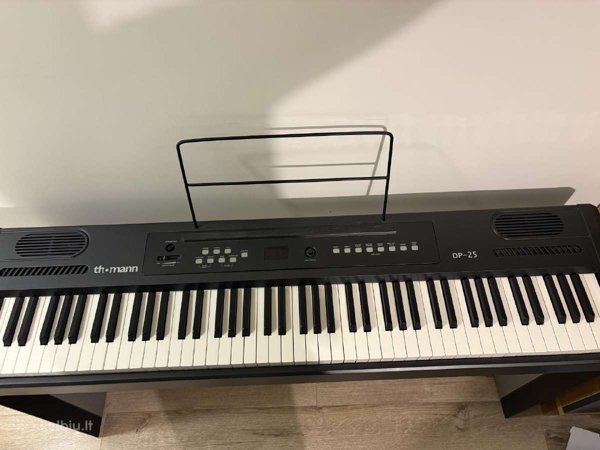 Thomann Dp-25 elektrinis pianinas su stovu - nuotraukos Nr. 2