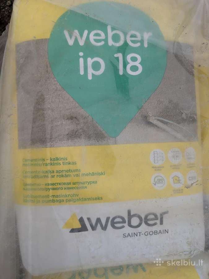 Cementinis tinkas 26 vnt - nuotraukos Nr. 3