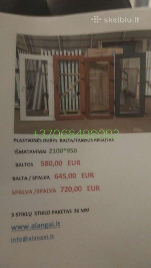 Langų išpardavimas Dirbame Sekmadieni - nuotraukos Nr. 3