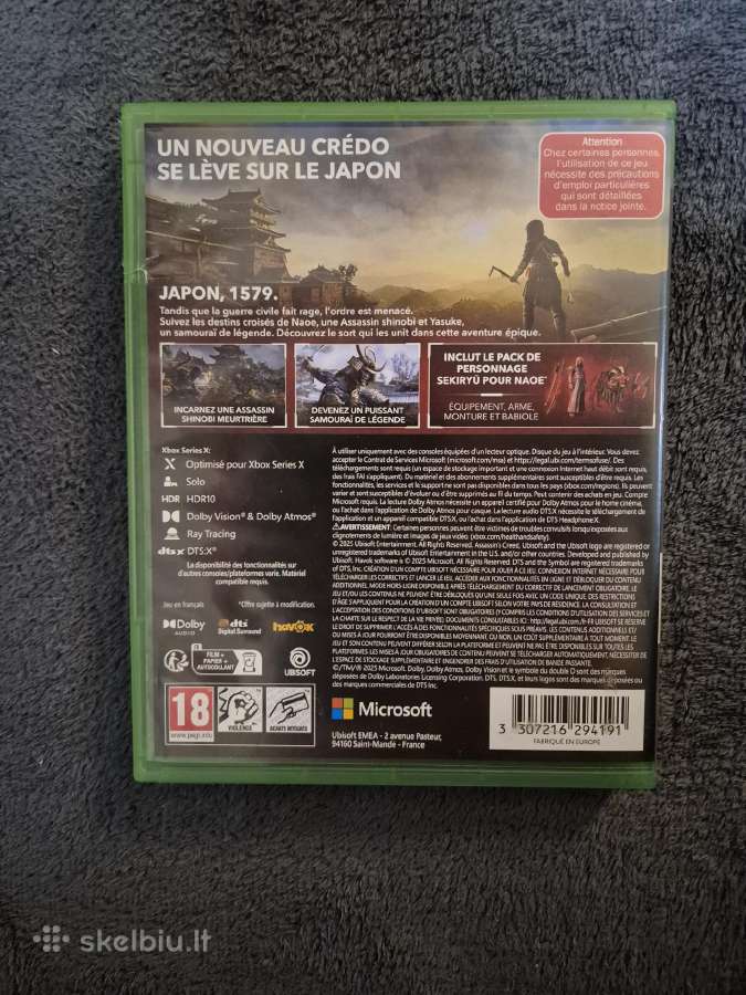Assassins Creed Shadows Xbox - nuotraukos Nr. 2