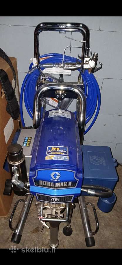 Beoris dažymo aparatas – Graco Ultra Max 295 - nuotraukos Nr. 3