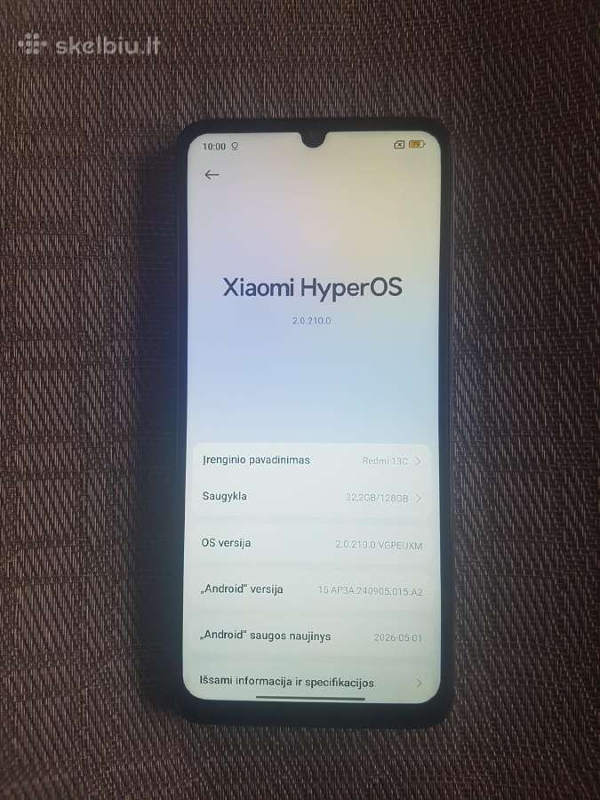 Redmi 13c 128gb - nuotraukos Nr. 3