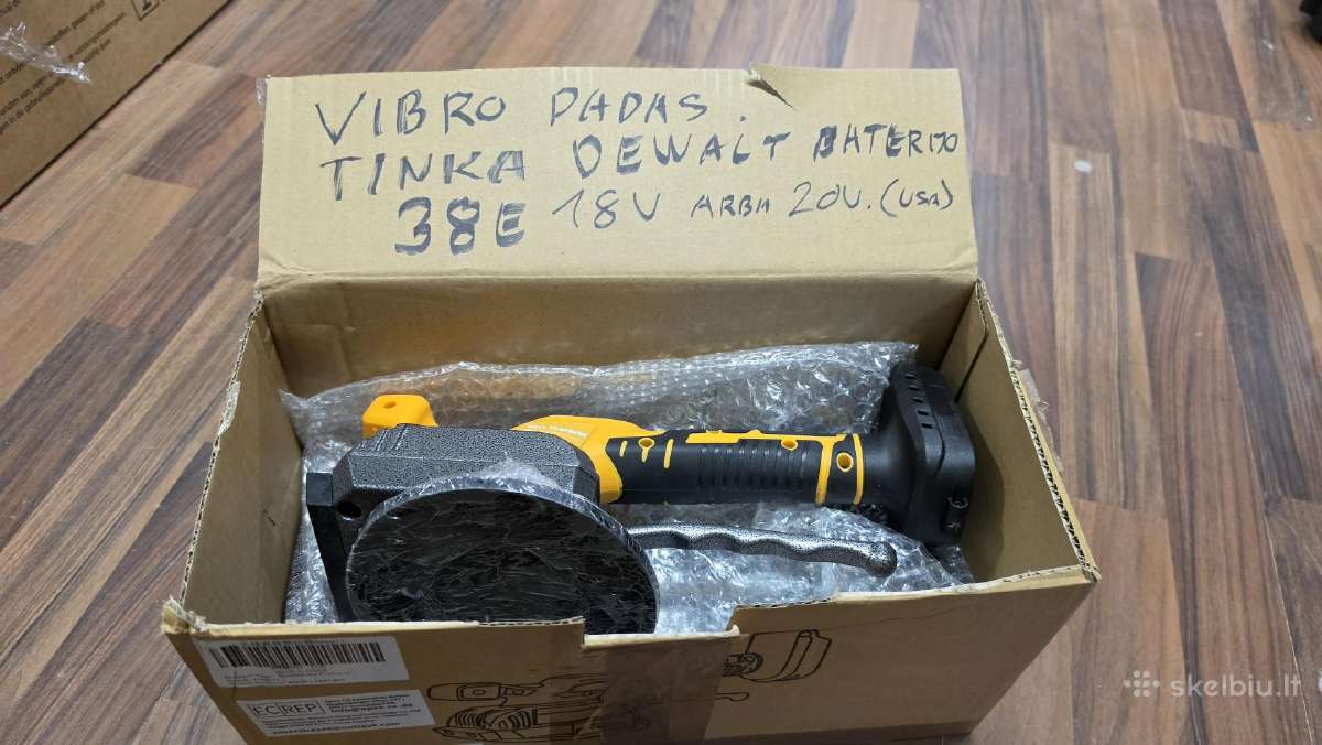 Plyteliu vibro padas Dewalt ir makita - nuotraukos Nr. 2