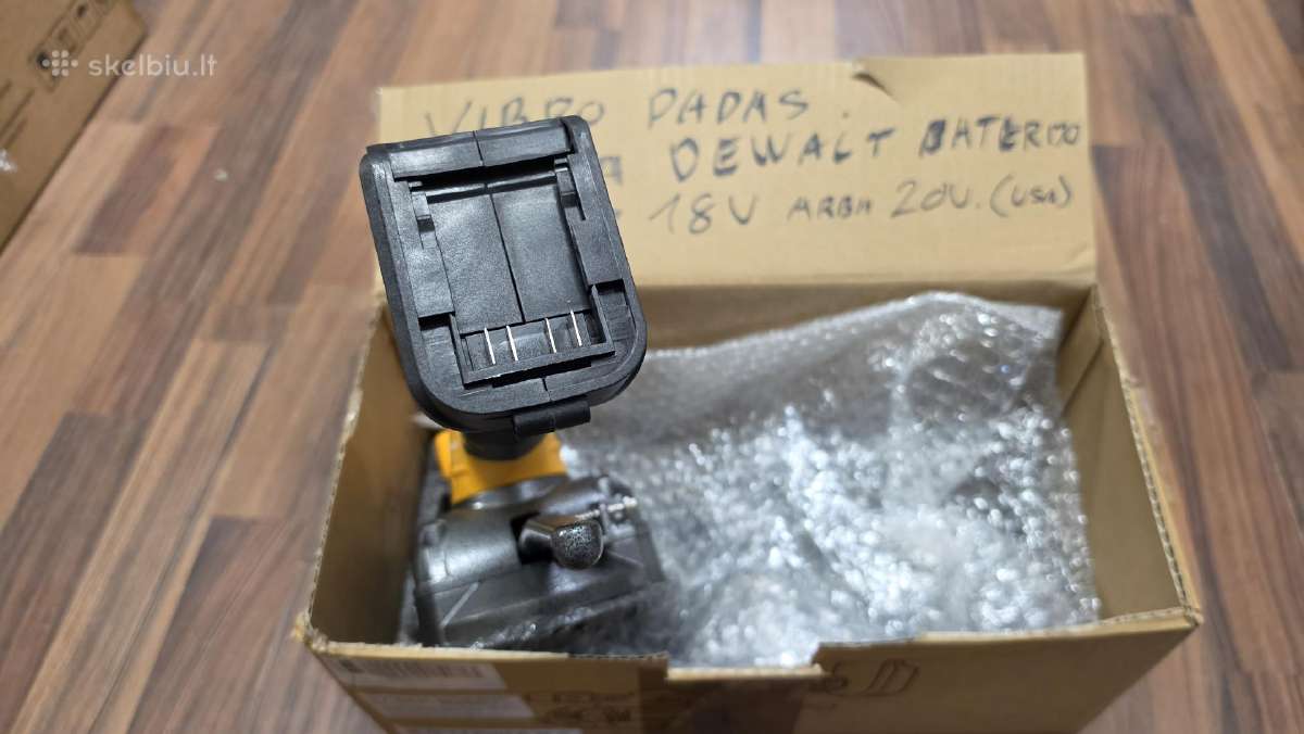Plyteliu vibro padas Dewalt ir makita - nuotraukos Nr. 3
