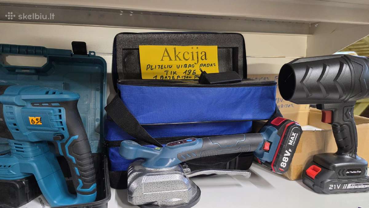 Plyteliu vibro padas Dewalt ir makita - nuotraukos Nr. 5