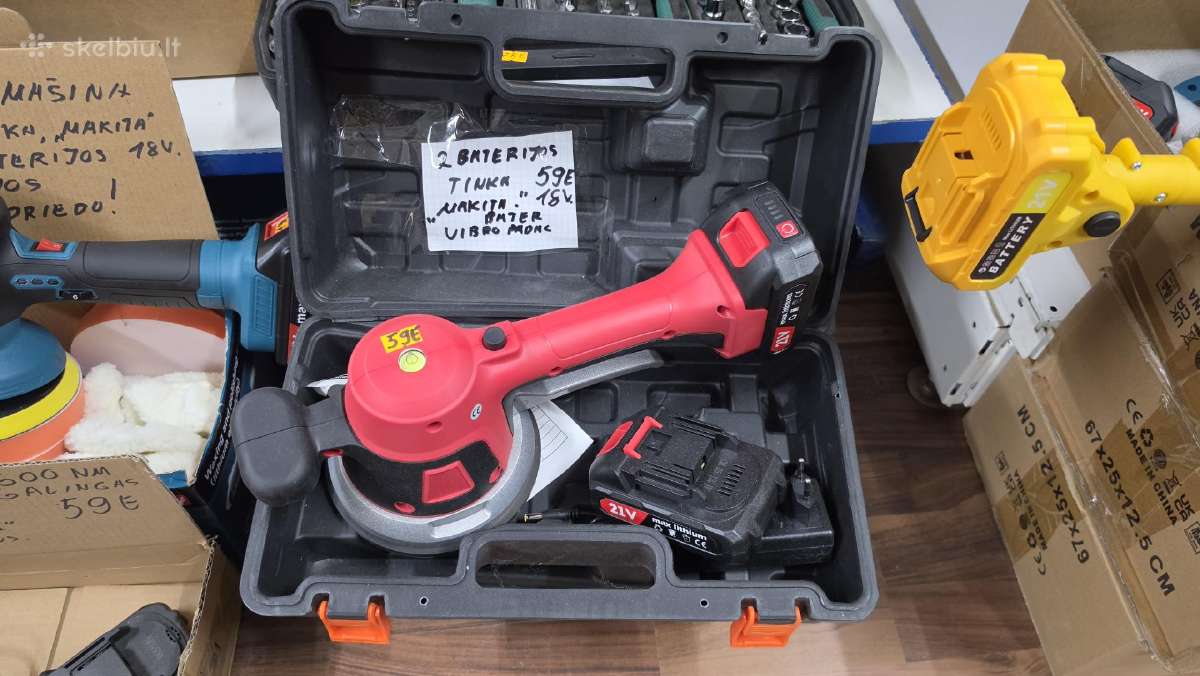 Plyteliu vibro padas Dewalt ir makita - nuotraukos Nr. 6