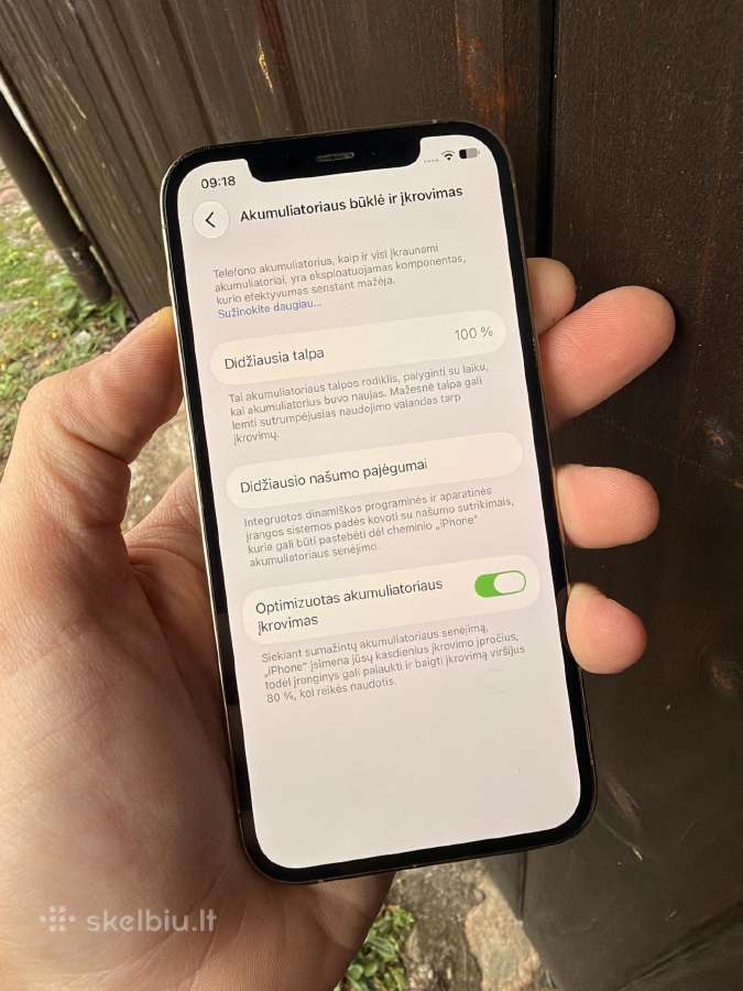 iPhone 12pro Nauja Baterija - nuotraukos Nr. 8