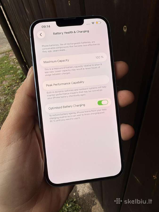 iPhone 14plus Idealus Nauja Baterija - nuotraukos Nr. 8