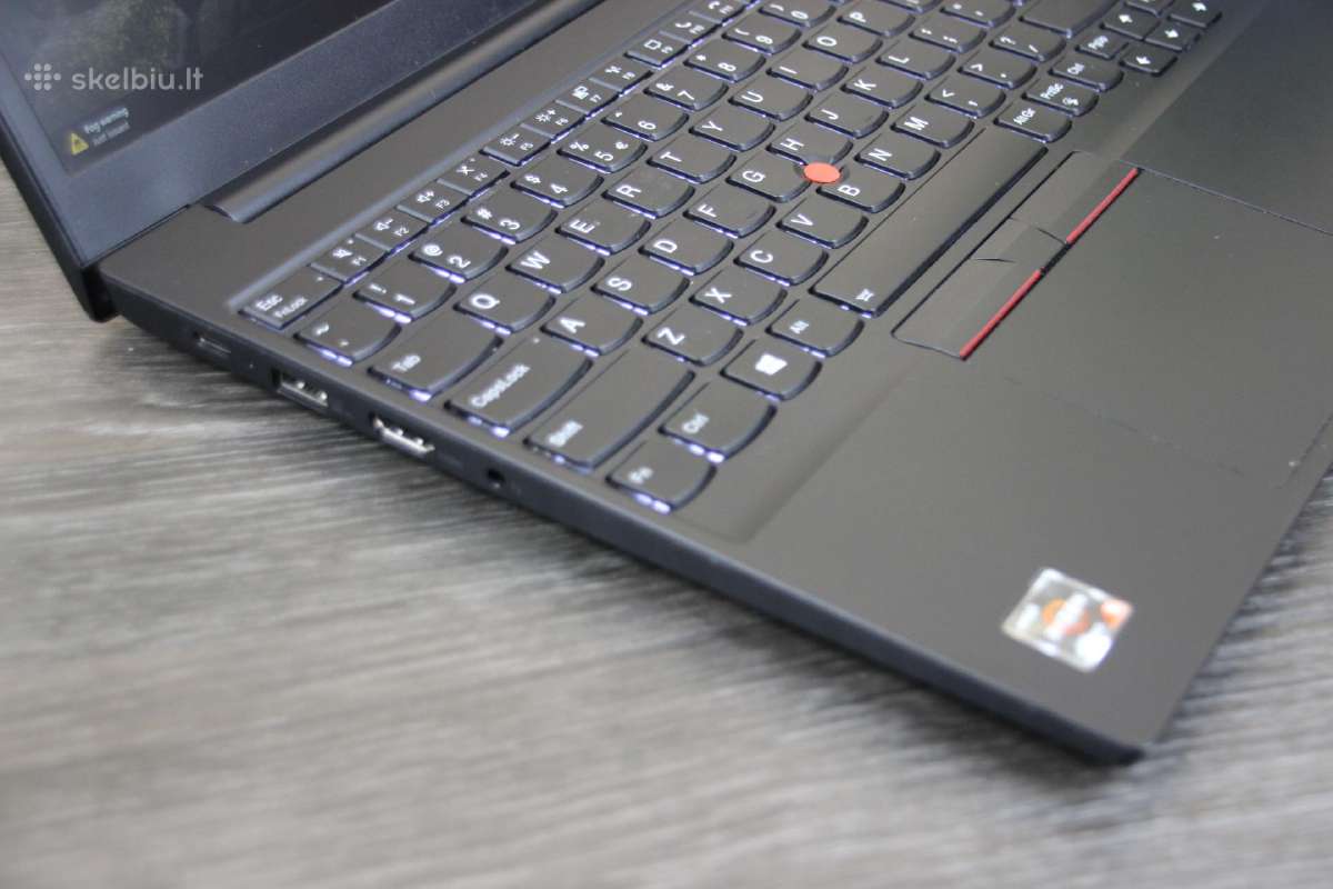 Lenovo E15 G3 r5 5500u 16gb fhd 512gb Nvme - nuotraukos Nr. 6