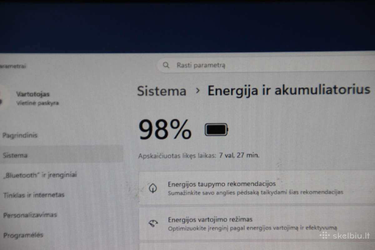 Lenovo E15 G3 r5 5500u 16gb fhd 512gb Nvme - nuotraukos Nr. 10