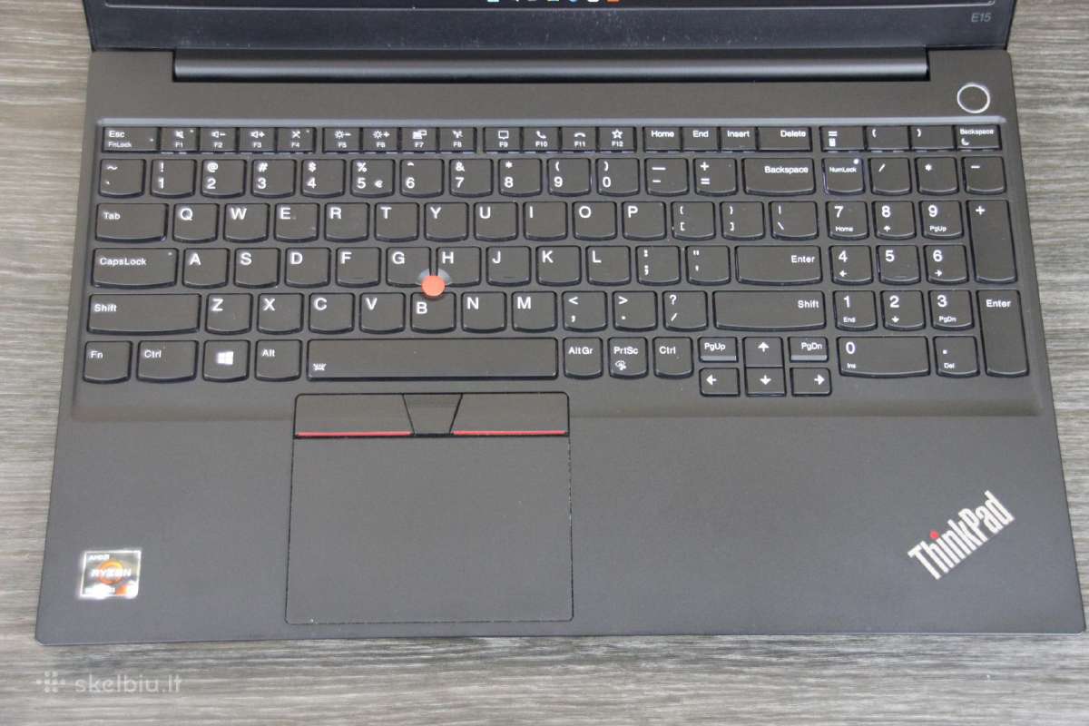 Lenovo E15 G3 r5 5500u 16gb fhd 512gb Nvme - nuotraukos Nr. 2
